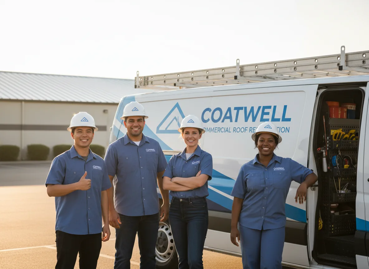 Commercial roof coating company in Lorenzo, TX